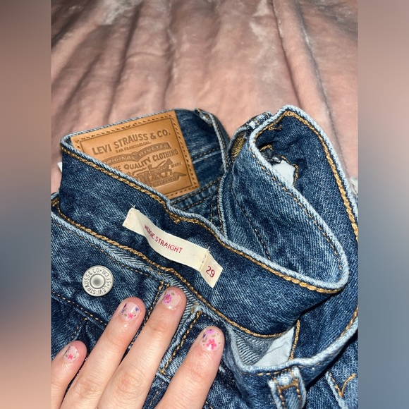 Levi’s wedgie straight jeans size 29 - Picture 3 of 3